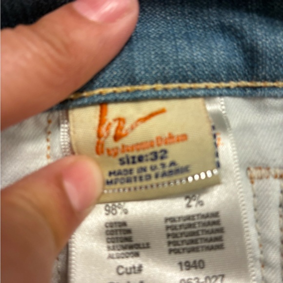 Women's Citizens of humanity Kelly 063 cropped low rise jeans.  Size 32. - Picture 4 of 7